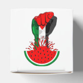 Palästinafreiheit fliegt auf Watermelon an Geschenkschachtel (Oben)