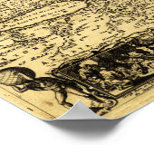 PalästinaPanoramakartePalästina 2 Poster (Ecke)