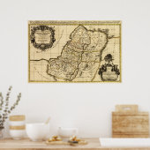 PalästinaPanoramaplanPalästina Poster (Küche)