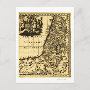 PalästinaPanoramaplanPalästina Postkarte