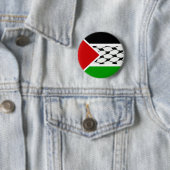 Palästine Keffiyeh Flag Button (Beispiel)