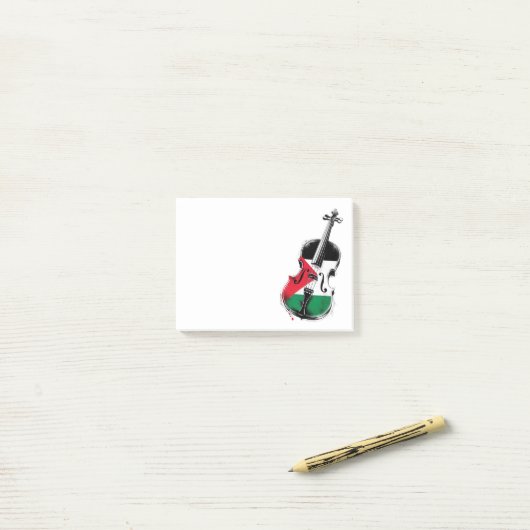 PALÄSTINENSÄTZE POST-IT KLEBEZETTEL (Auf Schreibtisch)