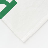 Palästinensererbe und Hoffnung Fleecedecke (Ecke)