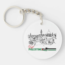 Palästinensererbe und Hoffnung Schlüsselanhänger