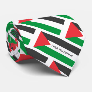 Palästinenserflagge Freies Palästina individuell a Krawatte