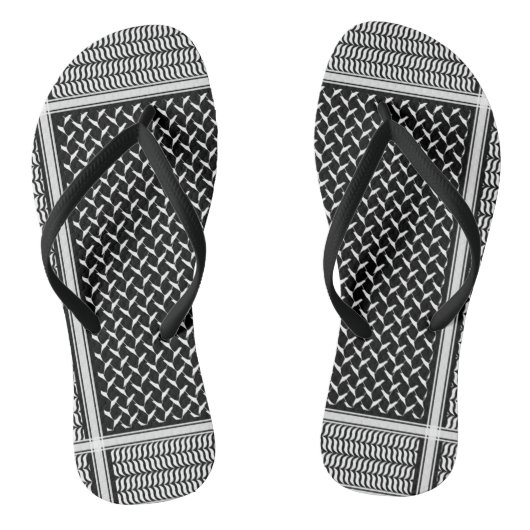 PalästinenserKeffiyeh Badesandalen (Fußbett)