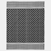 PalästinenserKeffiyeh Fleecedecke (Vorderseite)