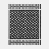 PalästinenserKeffiyeh Fleecedecke (Vorderseite)
