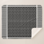PalästinenserKeffiyeh Sherpadecke (Vorderseite (Horizontal))