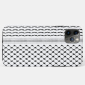 Palästinensische arabische Kufiya-Muster angepasst Case-Mate iPhone Hülle (Rückseite (Horizontal))