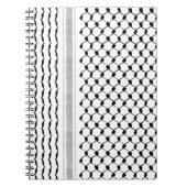 Palästinensische arabische Kufiya-Muster angepasst Notizblock (Vorderseite)