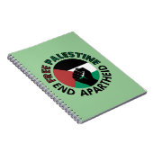 Palästinensische Endflagge Notizblock (Rechte Seite)