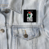 Palästinensische Fahne Gaza Button (Beispiel)