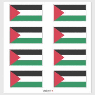 Palästinensische Flagge (س ك ر ت ت ا ع ي لم ف Aufkleber