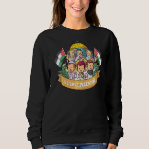 Palästinensische Flagge Arabische Menschenrechte f Sweatshirt
