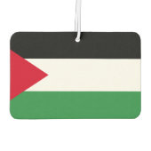Palästinensische Flagge Autolufterfrischer (Rückseite)
