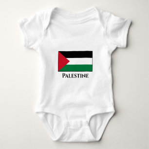 Palästinensische Flagge Baby Strampler