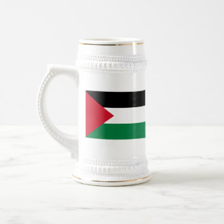 Palästinensische Flagge Bierglas