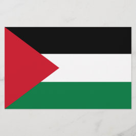 Palästinensische Flagge Briefpapier