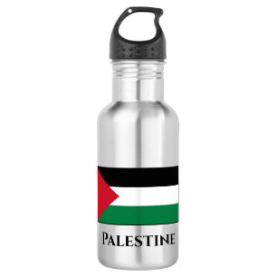 Palästinensische Flagge Edelstahlflasche
