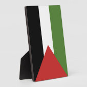 Palästinensische Flagge Fotoplatte (Seite)