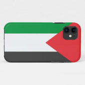 Palästinensische Flagge Freie Palästina angepasst Case-Mate iPhone Hülle (Rückseite (Horizontal))