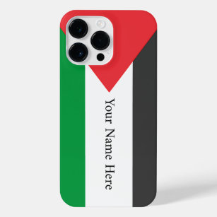 Palästinensische Flagge Freie Palästina angepasst iPhone 14 Pro Max Hülle