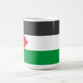Palästinensische Flagge Freie Palästina angepasst Kaffeetasse (Mittel)