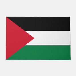 Palästinensische Flagge Fußmatte