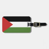 Palästinensische Flagge Gepäckanhänger (Vorderseite horizontal)