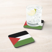 Palästinensische Flagge Getränkeuntersetzer (Rechte Seite)