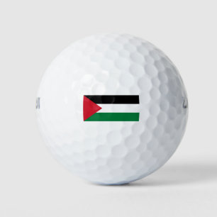 Palästinensische Flagge Golfball