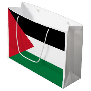 Palästinensische Flagge Große Geschenktüte