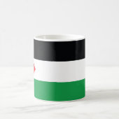 Palästinensische Flagge Kaffeetasse (Mittel)