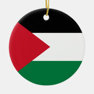 Palästinensische Flagge Keramikornament