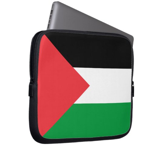 Palästinensische Flagge Laptop-Sieb Laptopschutzhülle (Vorne Rechts)