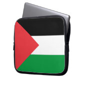 Palästinensische Flagge Laptop-Sieb Laptopschutzhülle (Vorderseite Links)
