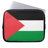 Palästinensische Flagge Laptop-Sieb Laptopschutzhülle (Vorderseite)