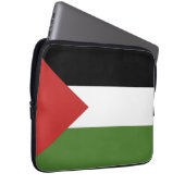 Palästinensische Flagge Laptopschutzhülle (Vorne Rechts)
