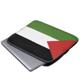Palästinensische Flagge Laptopschutzhülle (Vorne Knopf)