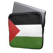 Palästinensische Flagge Laptopschutzhülle (Vorderseite Links)