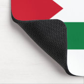 Palästinensische Flagge Mousepad (Ecke)