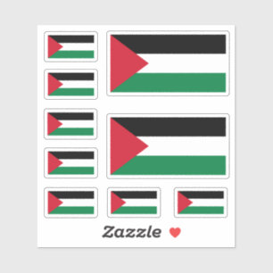 Palästinensische Flagge #pack2 (س ت ي ر ت ا ك ع Aufkleber