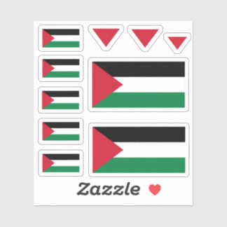 Palästinensische Flagge #pack3 (س ت ك ي ر ا ت ع ل Aufkleber