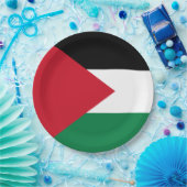 Palästinensische Flagge Pappteller (Party)