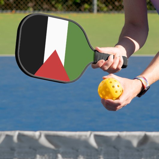 Palästinensische Flagge Pickleball Schläger (InSitu)