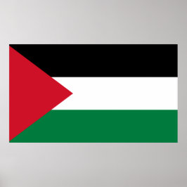 Palästinensische Flagge Poster
