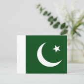 Palästinensische Flagge Postkarte (Stehend Vorderseite)