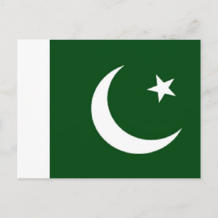 Palästinensische Flagge Postkarte