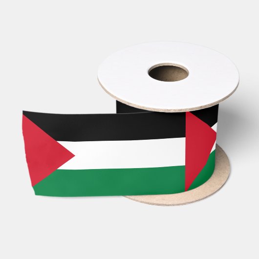 Palästinensische Flagge Satinband (Spule)
